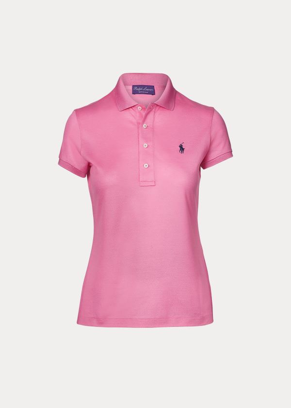 Ralph Lauren Cotton PiquÃ© Polo Shirt Dame Danmark (RCIAT0475)